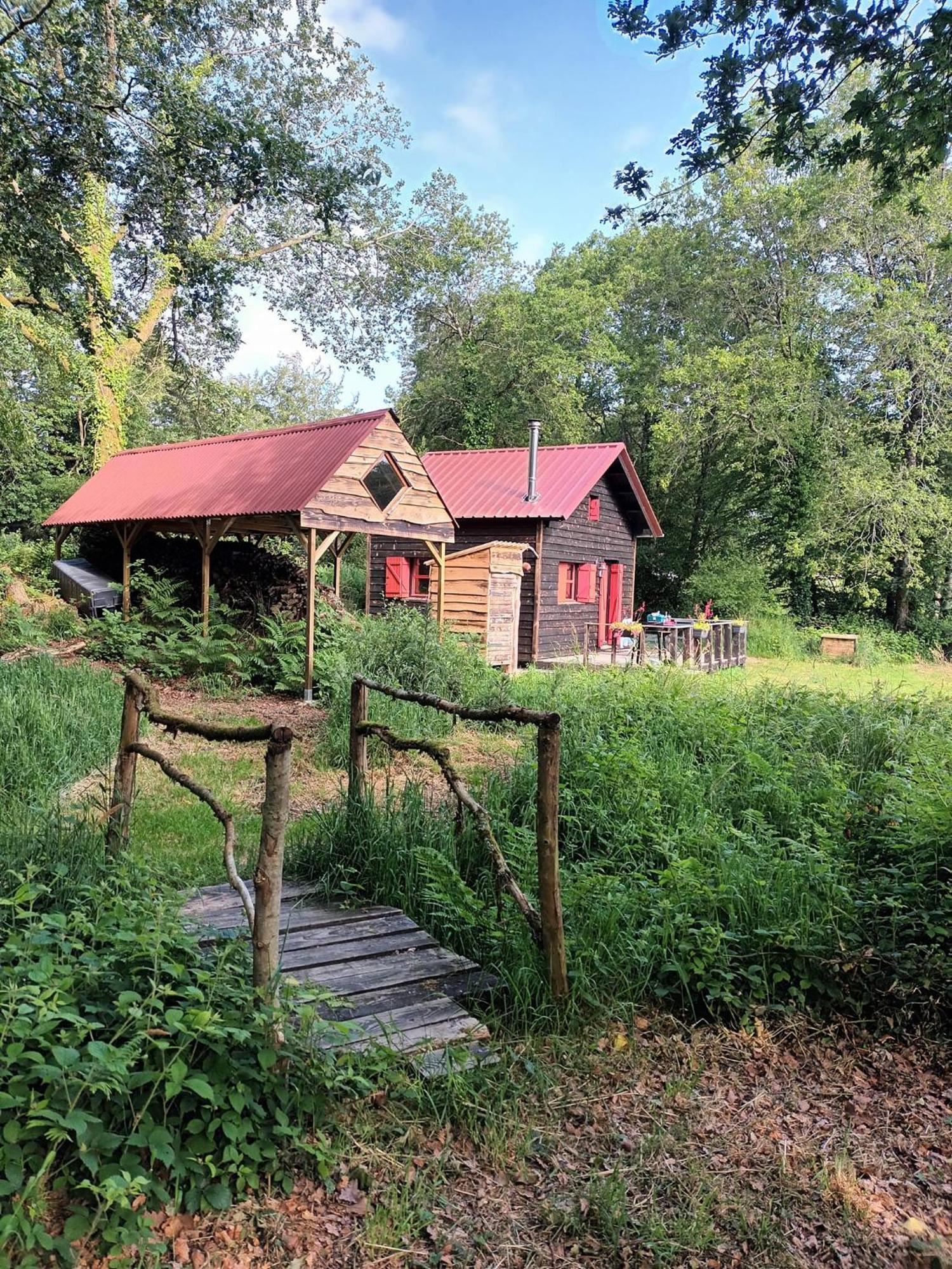 Chalet Cosy En Lisiere De Foret Paule ภายนอก รูปภาพ